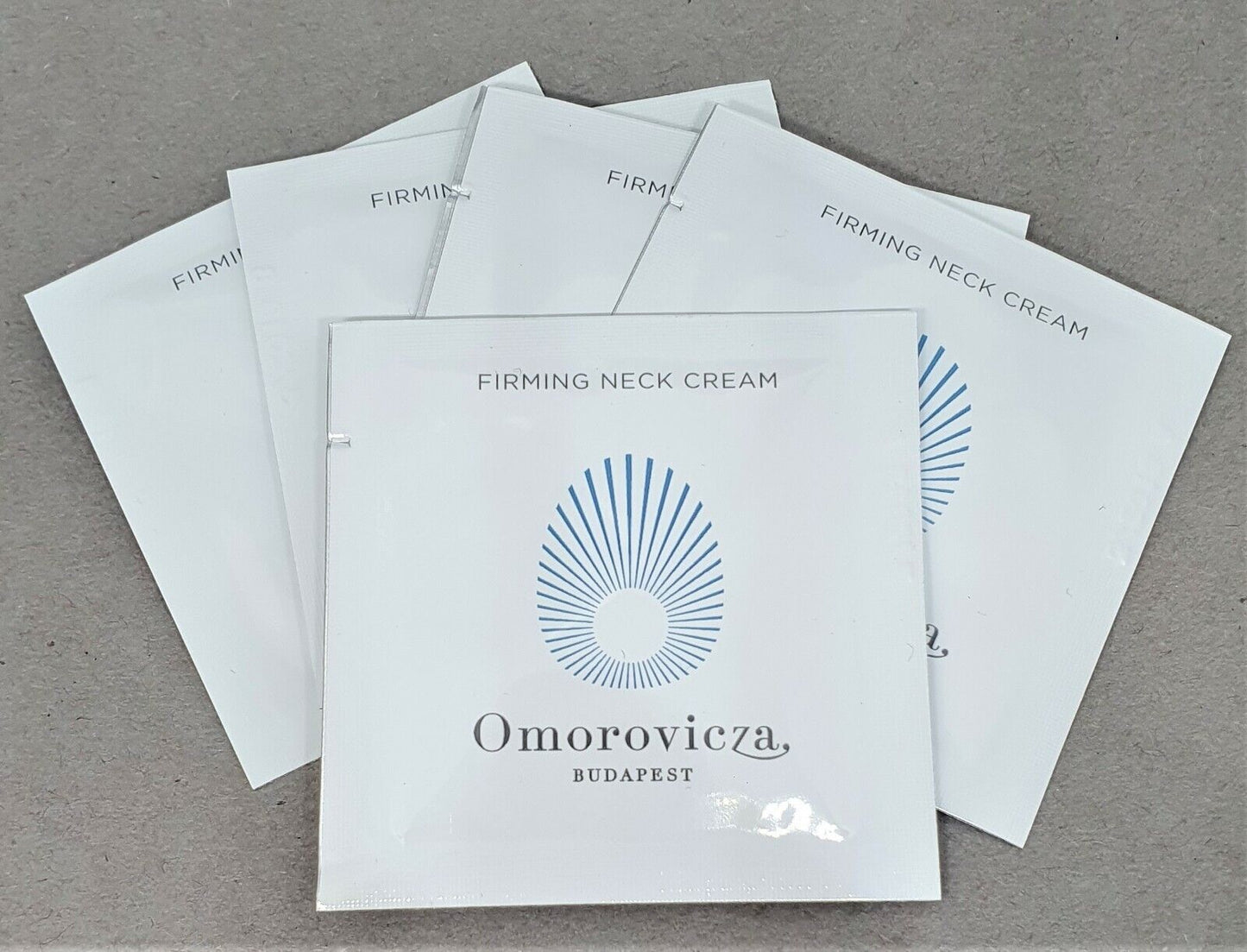 Omorovicza Firming Neck Cream Samples Pack (5 x 2 ml = 10ml) Perfect For Travel