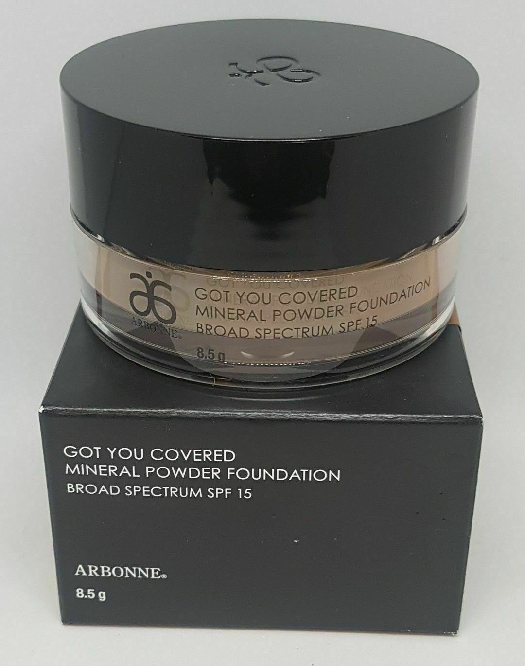 ARBONNE Got You Covered Mineral Powder Foundation Broad Spectrum SPF15, Cocoa