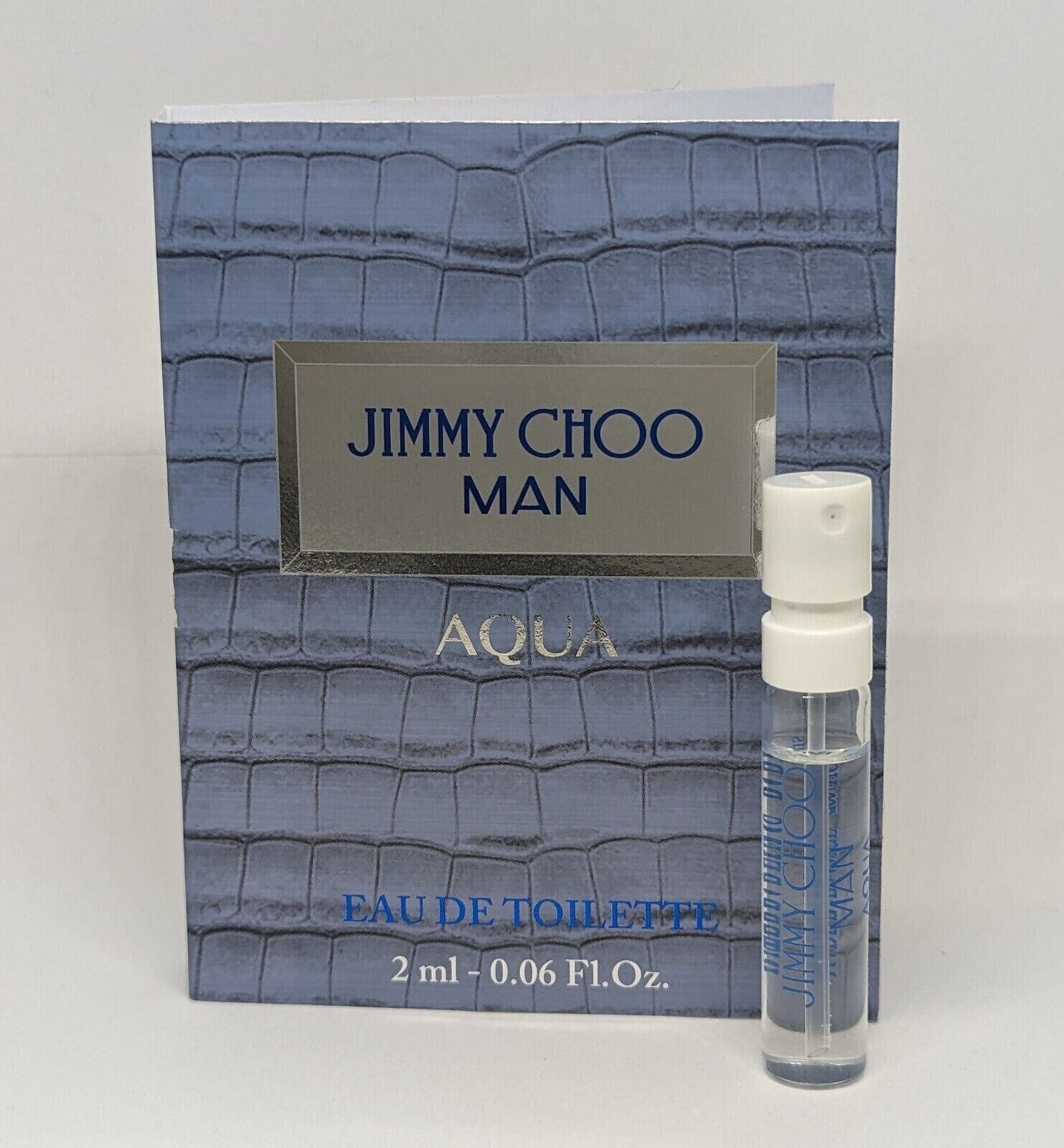 Jimmy Choo MAN AQUA Men Eau de Toilette (2ml Size Spray) Sample Travel Mini EDT