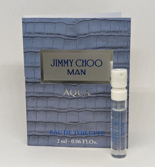 Jimmy Choo MAN AQUA Men Eau de Toilette (2ml Size Spray) Sample Travel Mini EDT