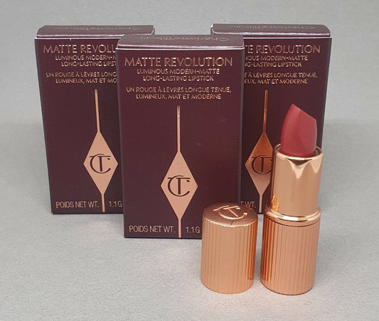 3x Matte Revolution ‘Walk Of No Shame" Mini Lipsticks (3x1.1g)