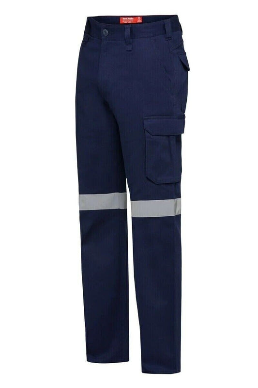 Hard Yakka Combat Cargo Work Trousers FR Reflective (40 Waist 31 Leg) Y02754