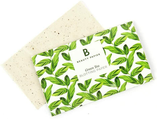 BEAUTY PAPIER Green Tea Blotting Paper (30 Sheets) Brand New