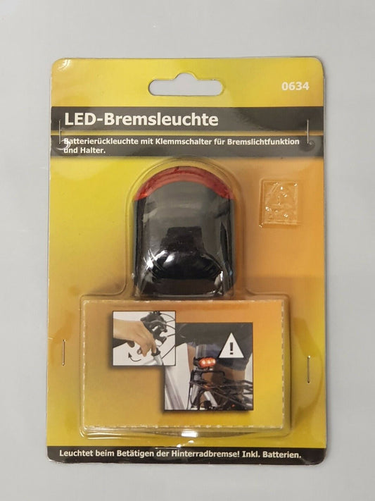 LED Rear Brake Lights For Bicycle Warning Tail Lights Battery Operated