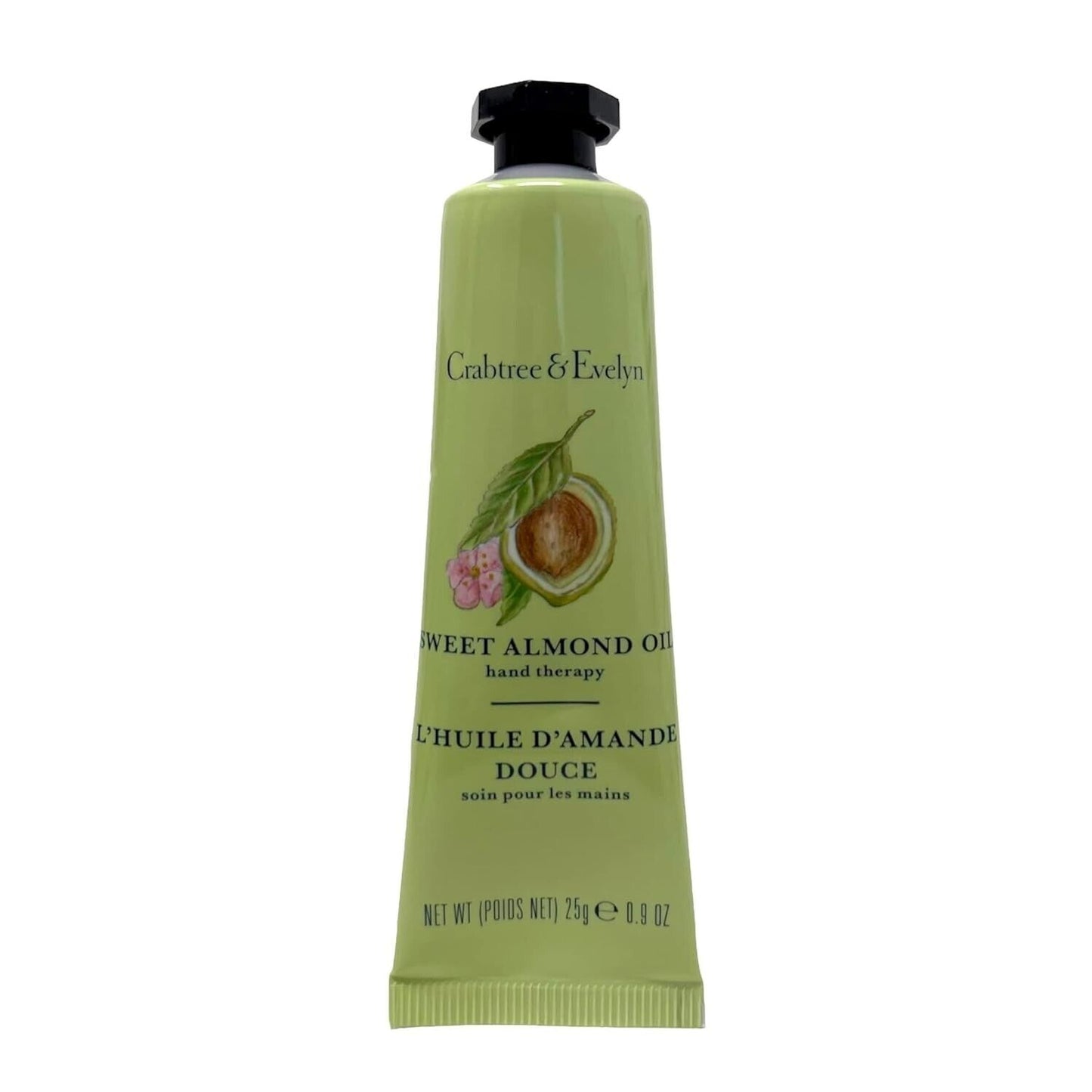 Crabtree & Evelyn Hand Therapy Cream (25 g) SWEET ALMOND OIL New & Sealed