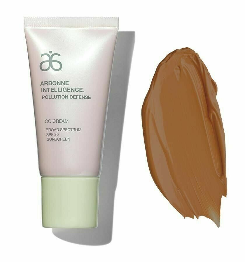 Arbonne Intelligence Pollution Defense 13-In-1 CC Cream Shade Dark (30 ml) SPF30