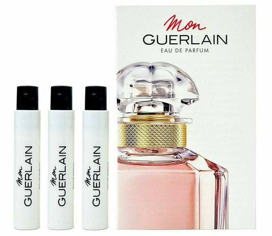 3x Mon Guerlain Eau De Parfum 0.7ml Vial Sample Size (Triple Pack / 3x 0.7ml)